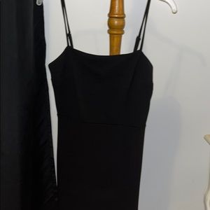 Express black strap dress